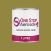 Master Chroma Isofan - G6362 - Green Paint Litre Tin