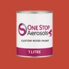 Master Chroma Isofan - R3009 - Red Paint Litre Tin
