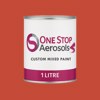 Master Chroma Isofan - R3013 - Red Paint Litre Tin