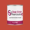 Master Chroma Isofan - R3018 - Red Paint Litre Tin