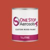 Master Chroma Isofan - R3019 - Red Paint Litre Tin