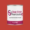 Master Chroma Isofan - R3023 - Red Paint Litre Tin