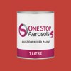 Master Chroma Isofan - R3026 - Red Paint Litre Tin