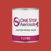 Master Chroma Isofan - R3029 - Red Paint Litre Tin