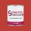 Master Chroma Isofan - R3034 - Red Paint Litre Tin