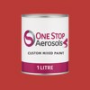 Master Chroma Isofan - R3040 - Red Paint Litre Tin