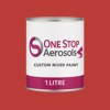 Master Chroma Isofan - R3043 - Red Paint Litre Tin