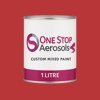 Master Chroma Isofan - R3069 - Red Paint Litre Tin