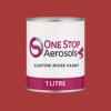 Master Chroma Isofan - R3078 - Red Paint Litre Tin