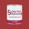 Master Chroma Isofan - R3083 - Red Paint Litre Tin
