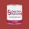 Master Chroma Isofan - R3085 - Red Paint Litre Tin