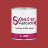 Master Chroma Isofan - R3093 - Red Paint Litre Tin