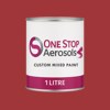 Master Chroma Isofan - R3094 - Red Paint Litre Tin
