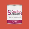 Master Chroma Isofan - R3103 - Red Paint Litre Tin