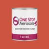Master Chroma Isofan - R3104 - Red Paint Litre Tin