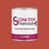 Master Chroma Isofan - R3108 - Red Paint Litre Tin