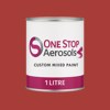 Master Chroma Isofan - R3127 - Red Paint Litre Tin