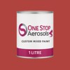Master Chroma Isofan - R3133 - Red Paint Litre Tin