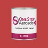 Master Chroma Isofan - R3134 - Red Paint Litre Tin