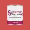 Master Chroma Isofan - R3139 - Red Paint Litre Tin