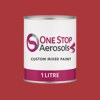 Master Chroma Isofan - R3153 - Red Paint Litre Tin