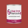 Master Chroma Isofan - R3163 - Red Paint Litre Tin
