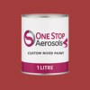 Master Chroma Isofan - R3175 - Red Paint Litre Tin