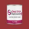 Master Chroma Isofan - R3195 - Red Paint Litre Tin