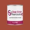 Master Chroma Isofan - R3196 - Red Paint Litre Tin