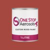 Master Chroma Isofan - R3198 - Red Paint Litre Tin