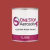 Master Chroma Isofan - R3203 - Red Paint Litre Tin