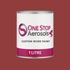 Master Chroma Isofan - R3213 - Red Paint Litre Tin