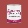 Master Chroma Isofan - R3222 - Red Paint Litre Tin
