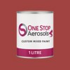 Master Chroma Isofan - R3224 - Red Paint Litre Tin