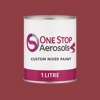 Master Chroma Isofan - R3229 - Red Paint Litre Tin