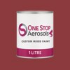 Master Chroma Isofan - R3232 - Red Paint Litre Tin
