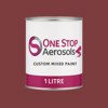 Master Chroma Isofan - R3234 - Red Paint Litre Tin