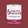 Master Chroma Isofan - R3247 - Red Paint Litre Tin