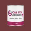 Master Chroma Isofan - R3254 - Red Paint Litre Tin