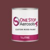 Master Chroma Isofan - R3256 - Red Paint Litre Tin