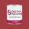 Master Chroma Isofan - R3263 - Red Paint Litre Tin