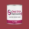 Master Chroma Isofan - R3266 - Red Paint Litre Tin