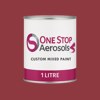 Master Chroma Isofan - R3268 - Red Paint Litre Tin