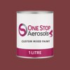 Master Chroma Isofan - R3272 - Red Paint Litre Tin