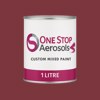 Master Chroma Isofan - R3279 - Red Paint Litre Tin