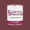 Master Chroma Isofan - R3283 - Red Paint Litre Tin