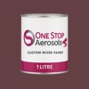 Master Chroma Isofan - R3284 - Red Paint Litre Tin