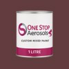 Master Chroma Isofan - R3288 - Red Paint Litre Tin