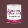 Master Chroma Isofan - R3292 - Red Paint Litre Tin