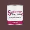 Master Chroma Isofan - R3295 - Red Paint Litre Tin